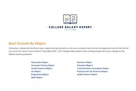 最新美国大学薪资榜：告诉你的学校和专业毕业后能赚多少钱？图片