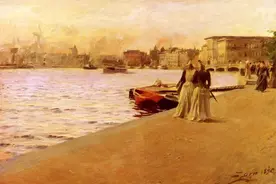 大师佐恩画水/Anders Zorn图片