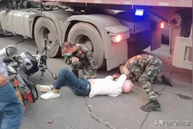 又一次，武警出手救人！图片