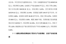 2020年建筑业发展统计分析图片
