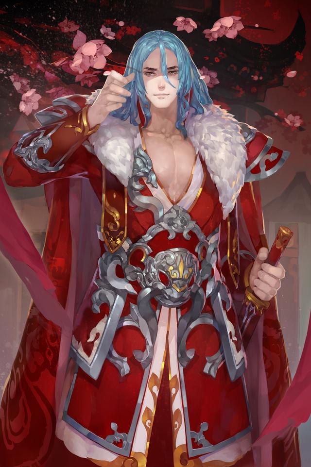 唯美国漫风格《三国罗曼史》游戏卡牌高清原画 女性版三国人物欣赏