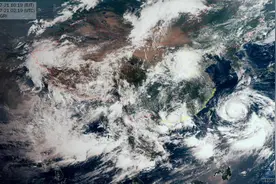 尚未登陆的台风“烟花”，为什么会远程控制河南暴雨？图片