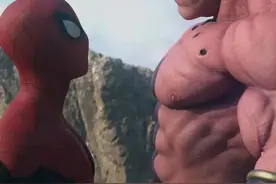 蜘蛛侠VS布欧，激烈的碰撞，小蜘蛛变成“巧克力”被吃掉图片