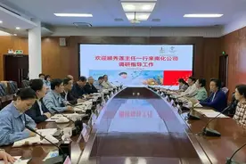 中国关工委主任顾秀莲到南化公司和扬子石化考察工作图片