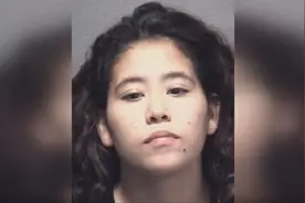 美国妈妈将5个月大婴儿打成重伤后弃之不管，若无其事和男友逛街图片
