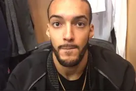 曾刻意触摸身前所有麦克风的戈贝尔，新冠检测呈阳性，NBA宣布赛季停摆图片