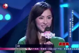 综艺：张柏芝突现妈妈咪呀，评委都不敢相信，女神太美了图片