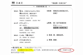 NHK实用日语100句之（4）：我是第一次来日本图片