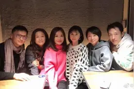 吕颂贤晒照：港台老艺人齐聚大变样，港剧十级爱好者才能认全他们图片