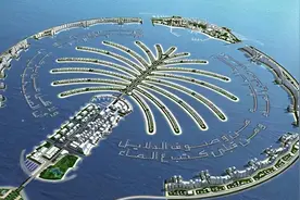 迪拜800亿建了座烂尾岛！还有360°旋转大楼，我被震撼了图片