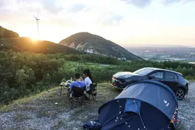 心中向往的生活，与02和女票一起露营图片