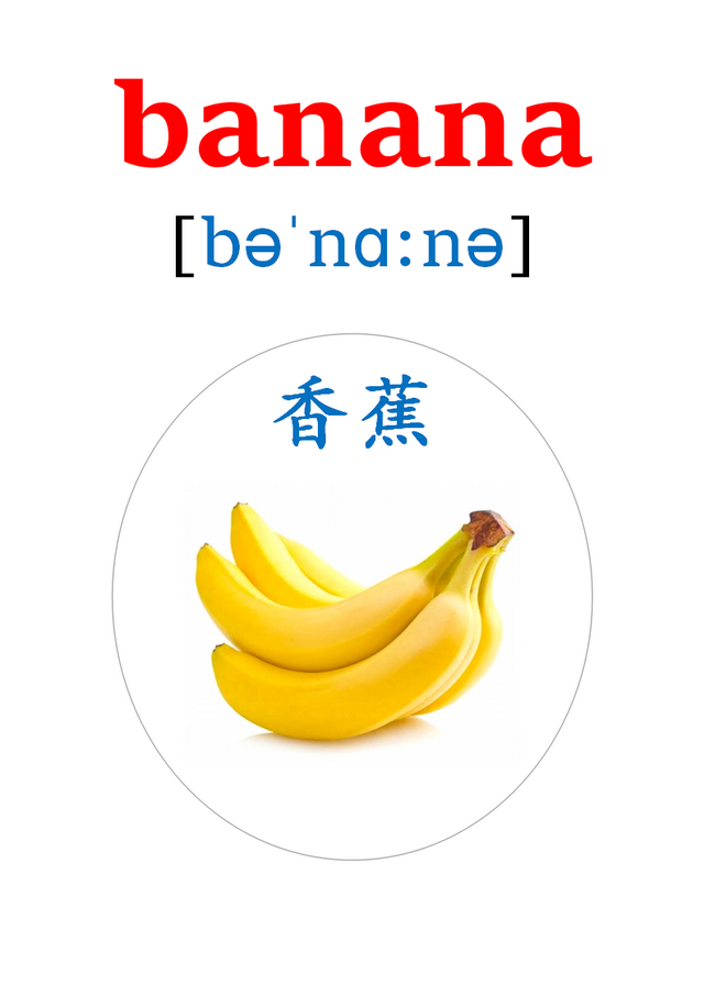 英语卡片来了！20多种水果的英语单词！apple、orange、pear