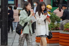 街拍杭州街头时尚美女4.21--4.23图片
