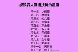 分手体面的星座：我爱过你，我尽力了图片