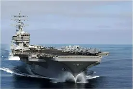 美在亚太已无航母，兵力极度衰弱！罗斯福号和里根号因感染已趴窝图片