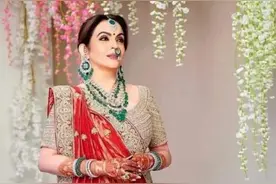 印度富婆：像行走的钻石山，戴顶级祖母绿，比文莱王室还要奢华图片