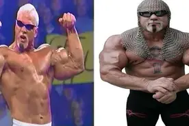 “肌肉老爹”靠药物增肌留下后遗症，胸肌分离，肌肉萎缩严重图片