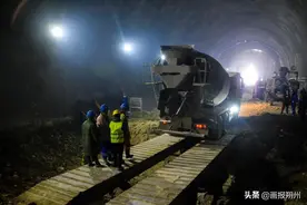集大原高铁恒山隧道建设顺利推进图片