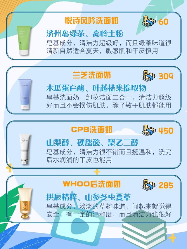 洗面奶测评，氨基酸还是皂基？选择很重要