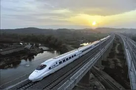 高铁路线为什么不设计成直线，而是设计的弯性轨道？图片