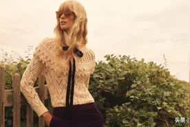 德国超模朱莉娅·斯泰格纳，齐默尔曼秋冬新品代言摄影图片