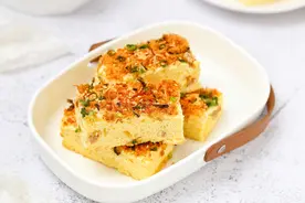 蛋糕卷总失败，试试这一款，咸香美味用料十足，明天早餐有着落了图片