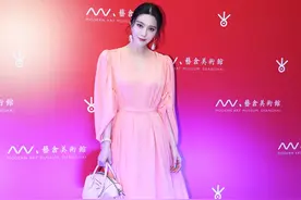 范冰冰变节俭了，靠14500的包撑门面走哪都拎着，这在以前不多见图片