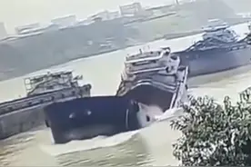 广西货船拦腰折断！大船怕涌，小船怕浪，事发时无风浪，为何断船图片