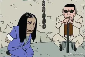 搞笑段子：两只狗狗吵架，二哈刚好经过，直接变成出气筒图片