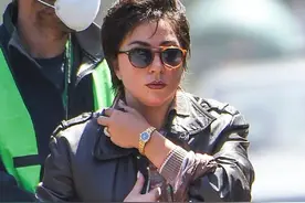 Ladygaga中性造型公开，大肚腩和象腿无处掩藏，身材太差图片