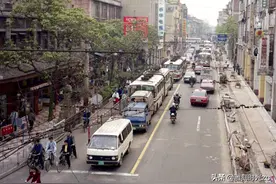 90年代的广州，桑塔纳广告是亮点图片