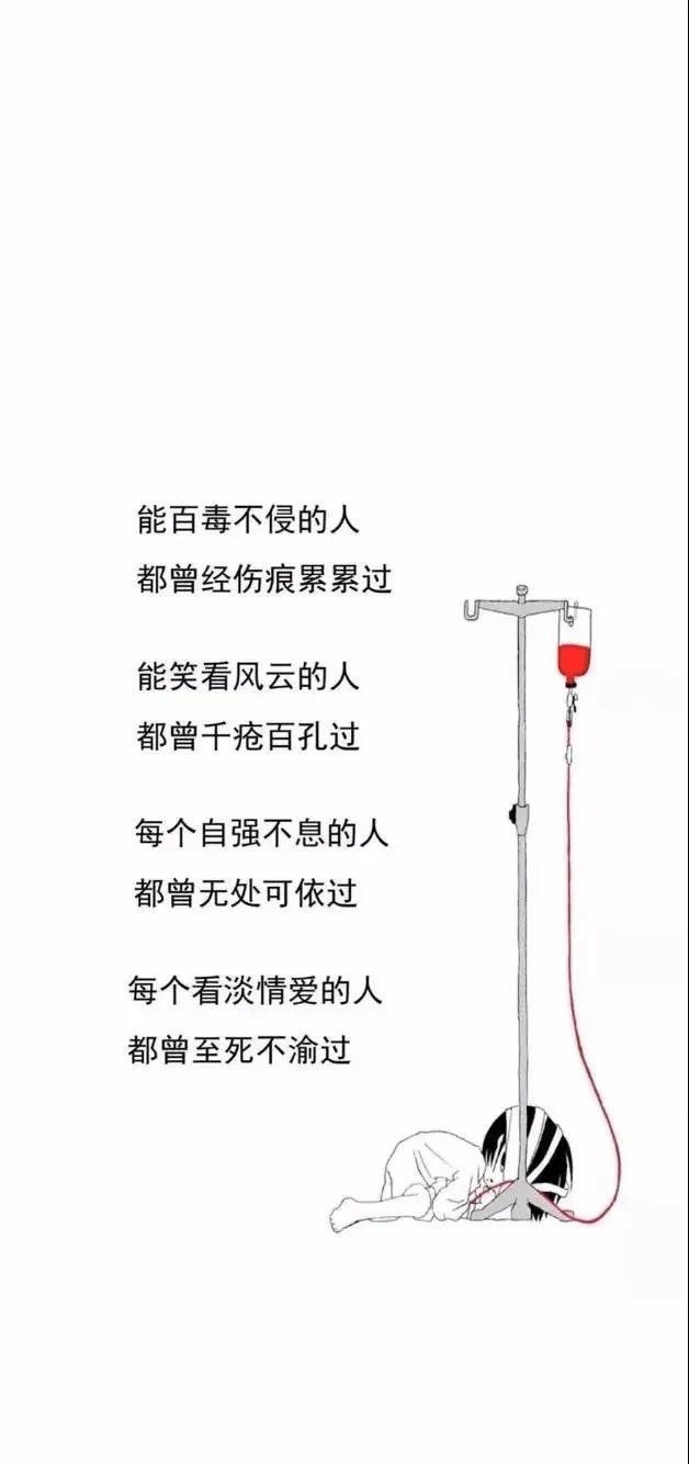 情感文字壁纸/下马敬红尘，来世不做人