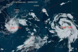 双台风持续共舞！22号台风“环高”生成后直奔这里！珠海最低降至19℃！图片