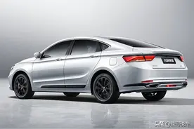 2021款吉利博瑞，前双叉臂悬挂姿态稳定，缺台好变速箱图片