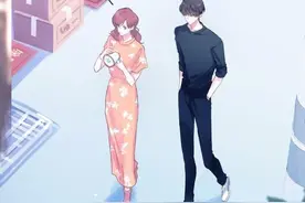 伪装学渣漫画：谢俞1米8，颇有校霸范儿，q版梅姨更符合原著图片