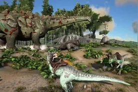 恐龙游戏还能玩出花样？《方舟：生存进化》手游玩家成专业养鹰人图片