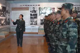 武警太原支队：追寻红色记忆 矢志奋斗强军图片