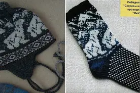 提花袜子花样为冬天备货图片