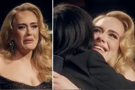 阿黛尔参加节目哭到花容变色，她的眼泪感染了万千观众图片