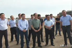 省铁投集团董事长王锋来平川区调研中兰铁路建设及地方配套工程项目图片