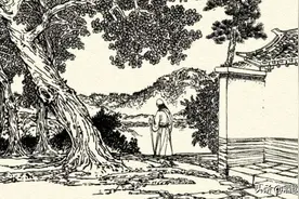 民间故事：落第举子跳河，老天送来麻脸媳妇，有钱还有才图片