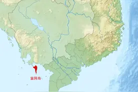 越南最大的岛屿，为何远离本土靠近柬埔寨，竟与中国有渊源图片