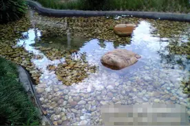 农村男子在河边看见1块透明石头，在灯下仔细研究后瞬间愣住了图片