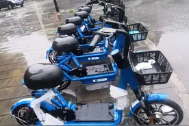 新都区新繁街道惊现共享电单车图片