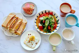 北京1家4口的早餐，妈妈每天换着花样做！网友：孩子真幸福图片