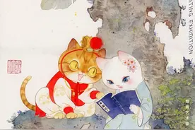 去美术馆吸猫 | 好玩图片