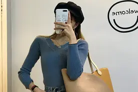 简佰格大容量花瓣拼色单肩包图片