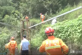 大姐捡蘑菇误踩捕兽夹 万州消防紧急登山救援图片