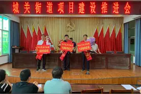 澄城县城关街道召开项目建设推进会图片