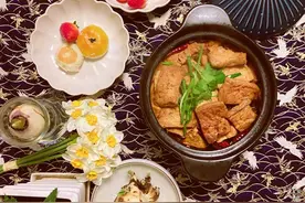 你爱吃的家常菜里肯定有——排骨冬笋干豆角图片